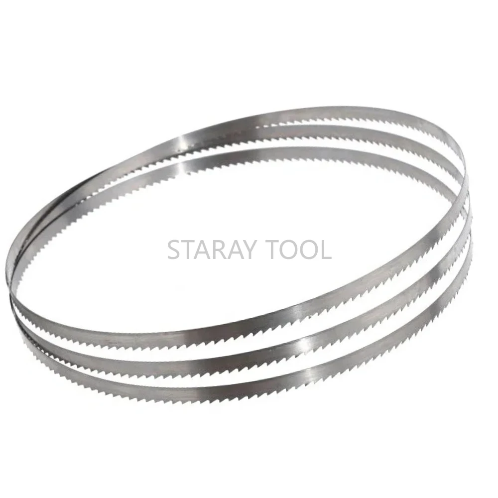 3Pcs Length Straight Curve Wood Cutting Bandsaw Blade 1400 1425 1575 1790 2240 2560 X6.35mm Woodworking Saw Tape Band Saw Blade