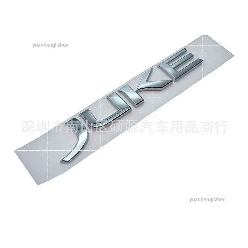 Suitable For Nissan JUKE car stickers  English label modifications, trunk badges, body, and rear door decals car sticker emblem