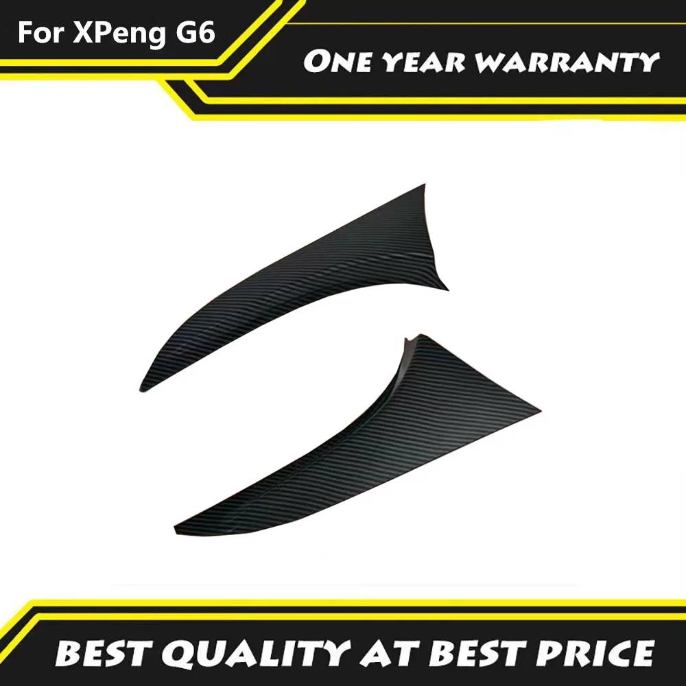 

Fit For XPeng Xiao Peng G6 2023 2024 2025 Rear Window Carbon Fiber Textured Decorative Panel Modification Protective Cover