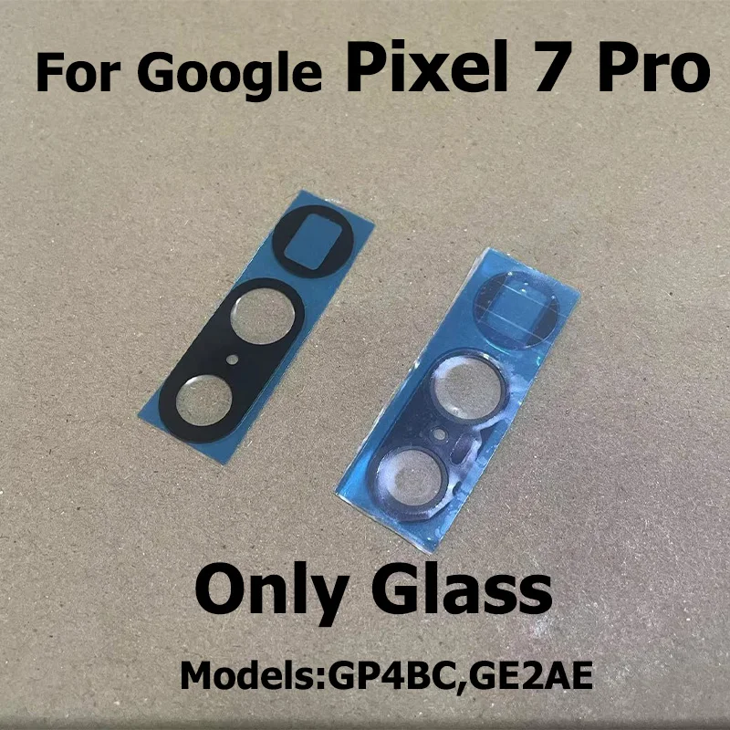 Rear Back Camera Glass Lens Cover For Google Pixel 7 Pro With Glue Adhesive Sticker Replacement Parts For Pixel 7a