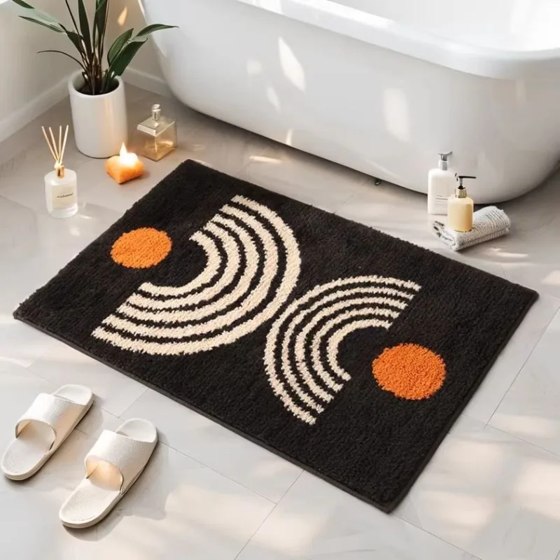 

Bathroom door mat, bathroom door mat, water absorption and non-slip