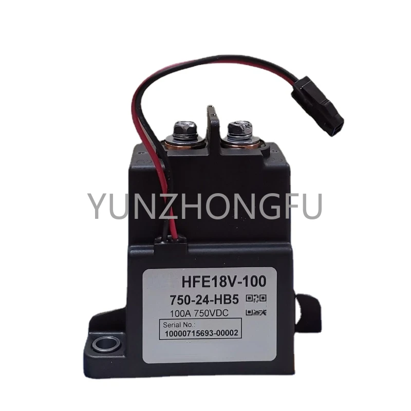 HFE18V-100/750-12 24-HB5 HVDC Relay Contactor 100A750VDC