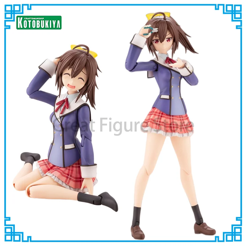 Коллекционная модель Kotobukiya Sousai Shojo Teien x Frame Arms Girl Ao Gennai в зимней форме, игрушка, украшение, подарок на праздник