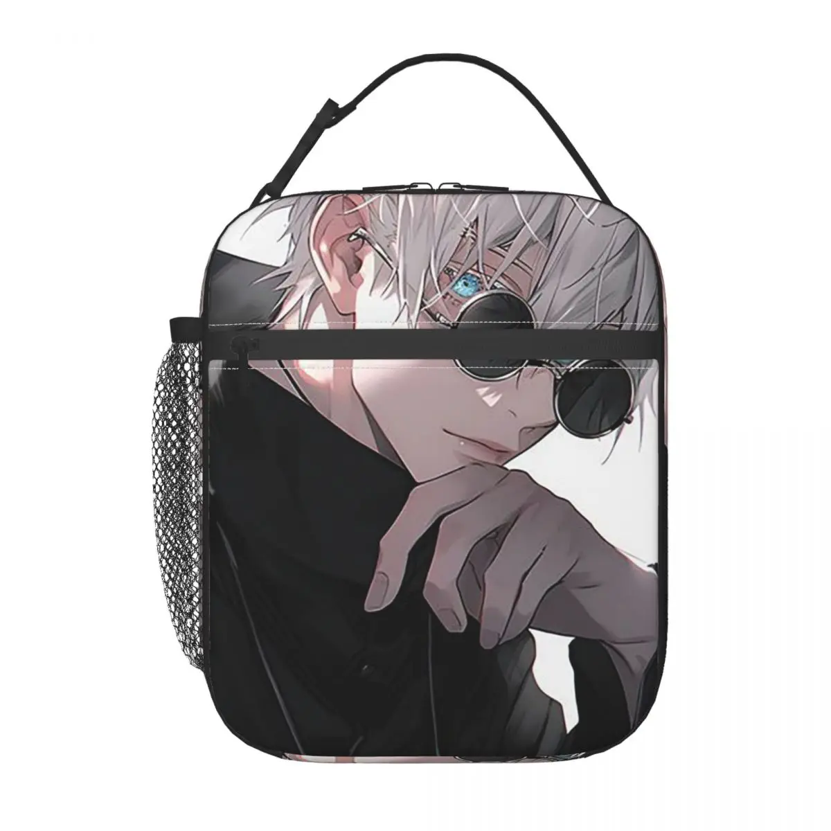 

Термосумка для обедов Satoru Gojo Anime Jujutsu Kaisen для женщин и детей, портативный контейнер для еды, термосумка-тоут