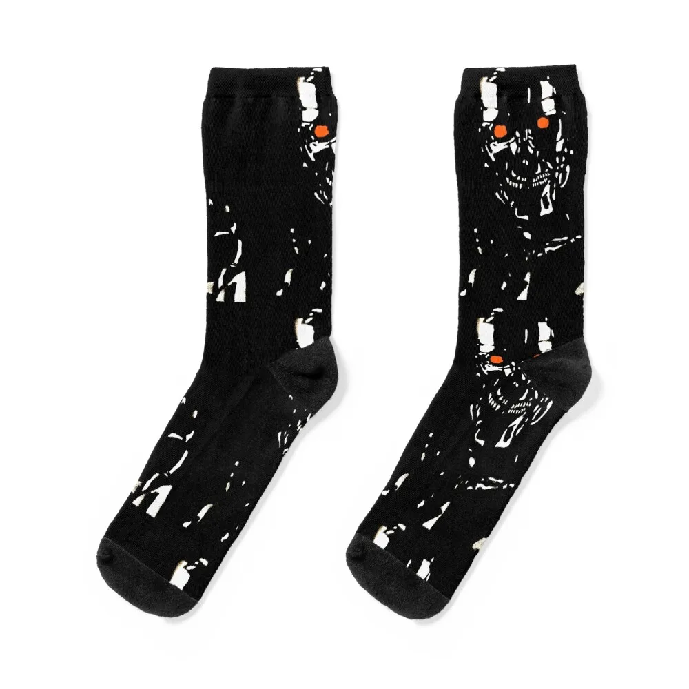 

Terminator Socks Men's soccer anti-slip snow gifts Socks For Man Women's