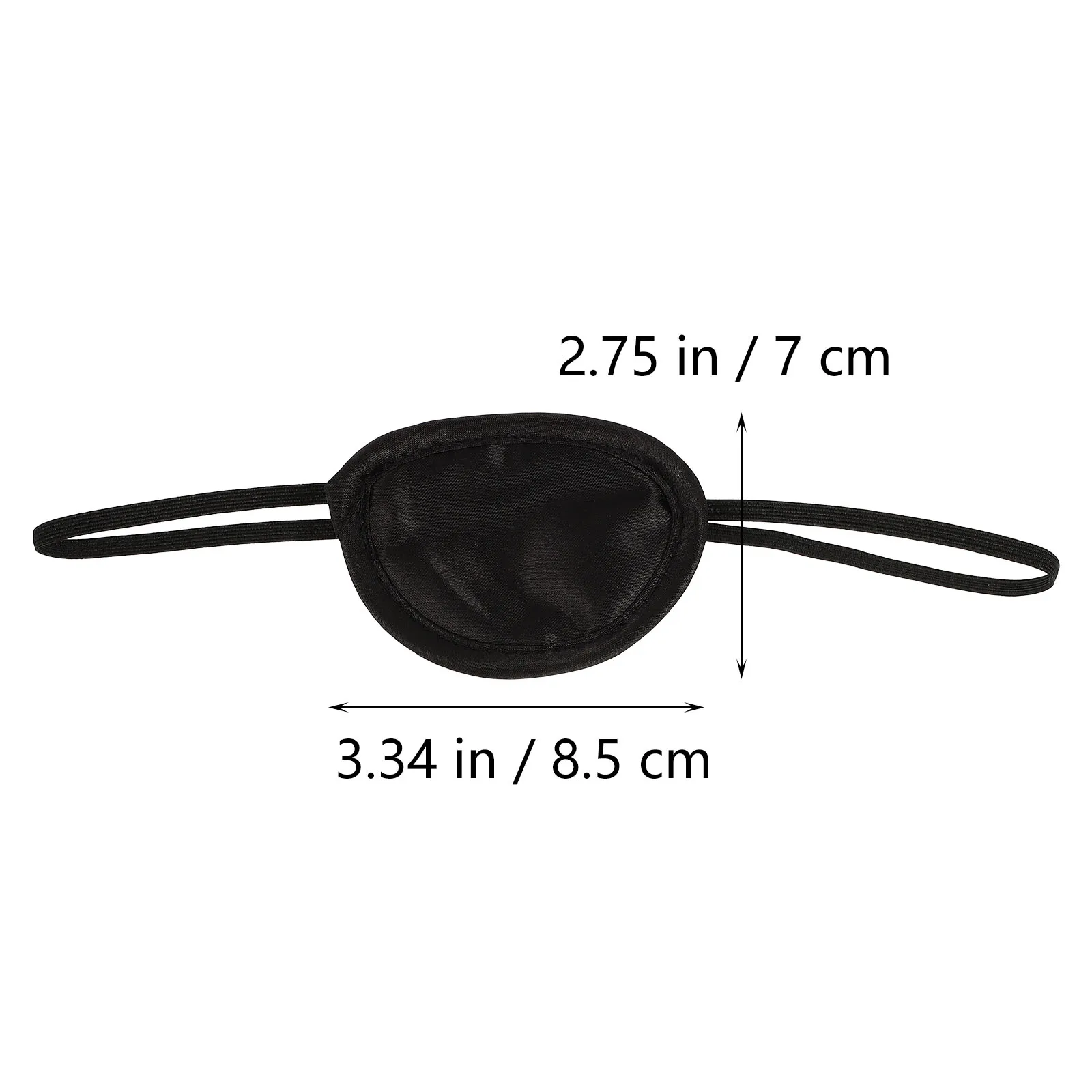 3Pcs Amblyopia Eye Patch Satin Cloth Eye Patch Pirate Single Patches Lazy Eye Training Patches For Amblyopia Eye Cover