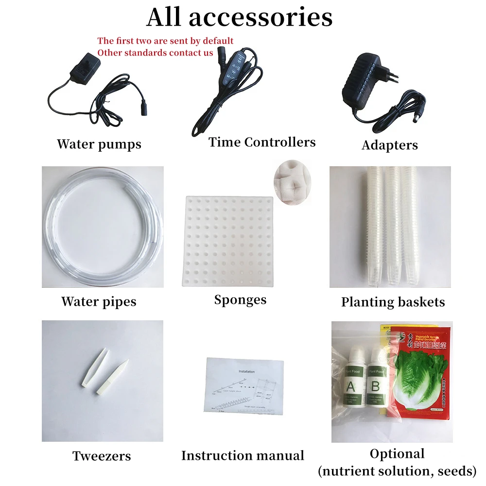 2025Tube Grower DIY Hydroponic Equipment Stereo Multi-Layer Growing Rack Home Grower