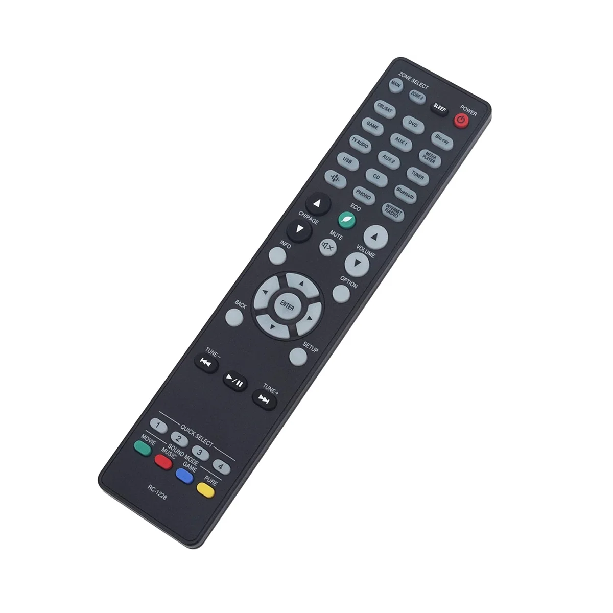 RC-1228 Remote Control Replace for Denon Integrated Network AV Receiver AVR-X3600H AVR-X2600H AVR-S950H AVR-X3500H