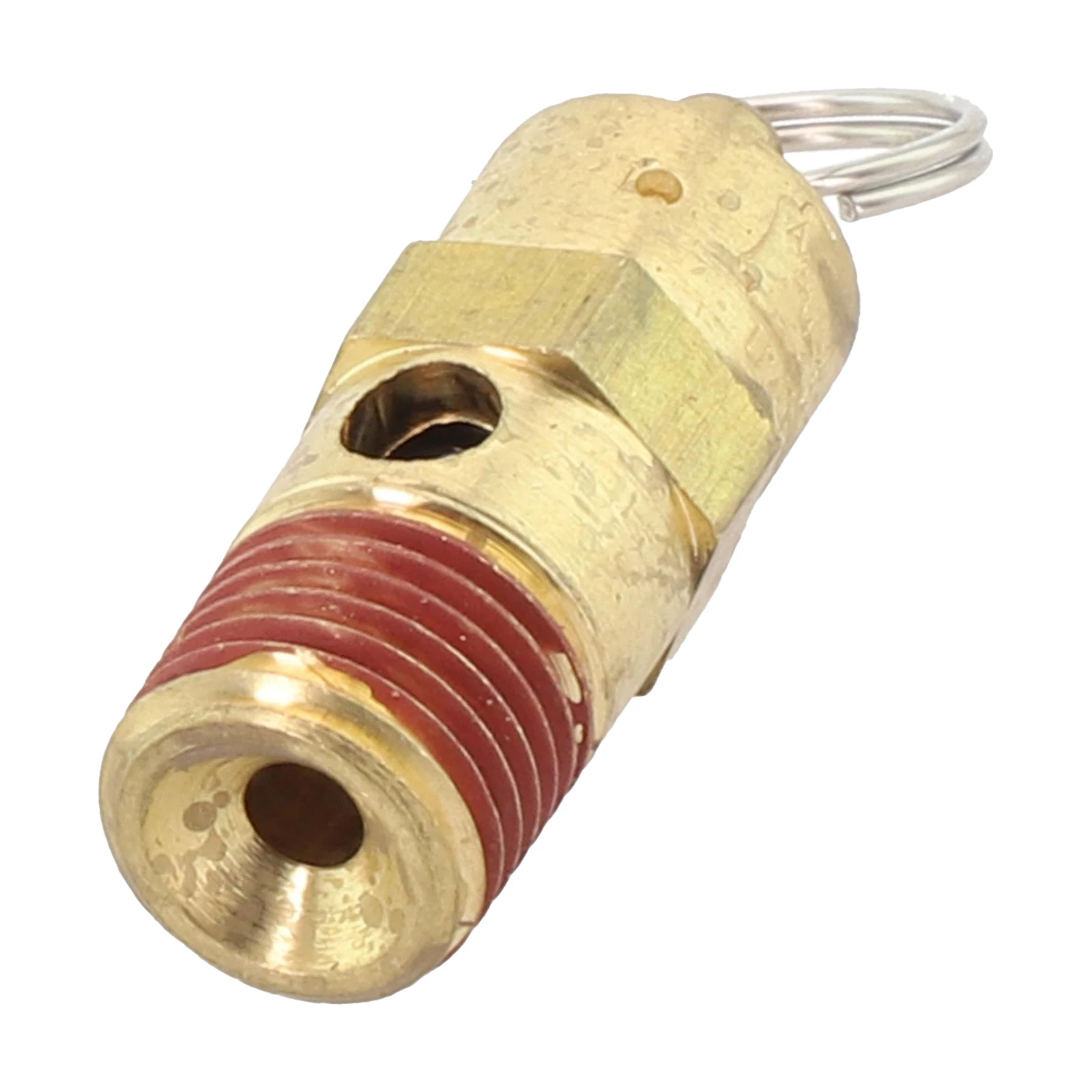 Safety Valve for Air Compressors 1/4 Male NPT Brass Valve Regulates Pressure to Prevent Overpressure Max 165 PSI