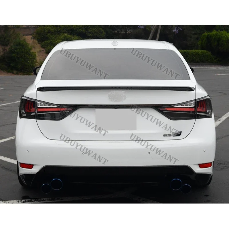 For LEXUS GS GS350 GS300 GS450 2013 - 2016 ABS Rear Trunk Boot Lid Car Spoiler Ducktail Lip Wing - view 2
