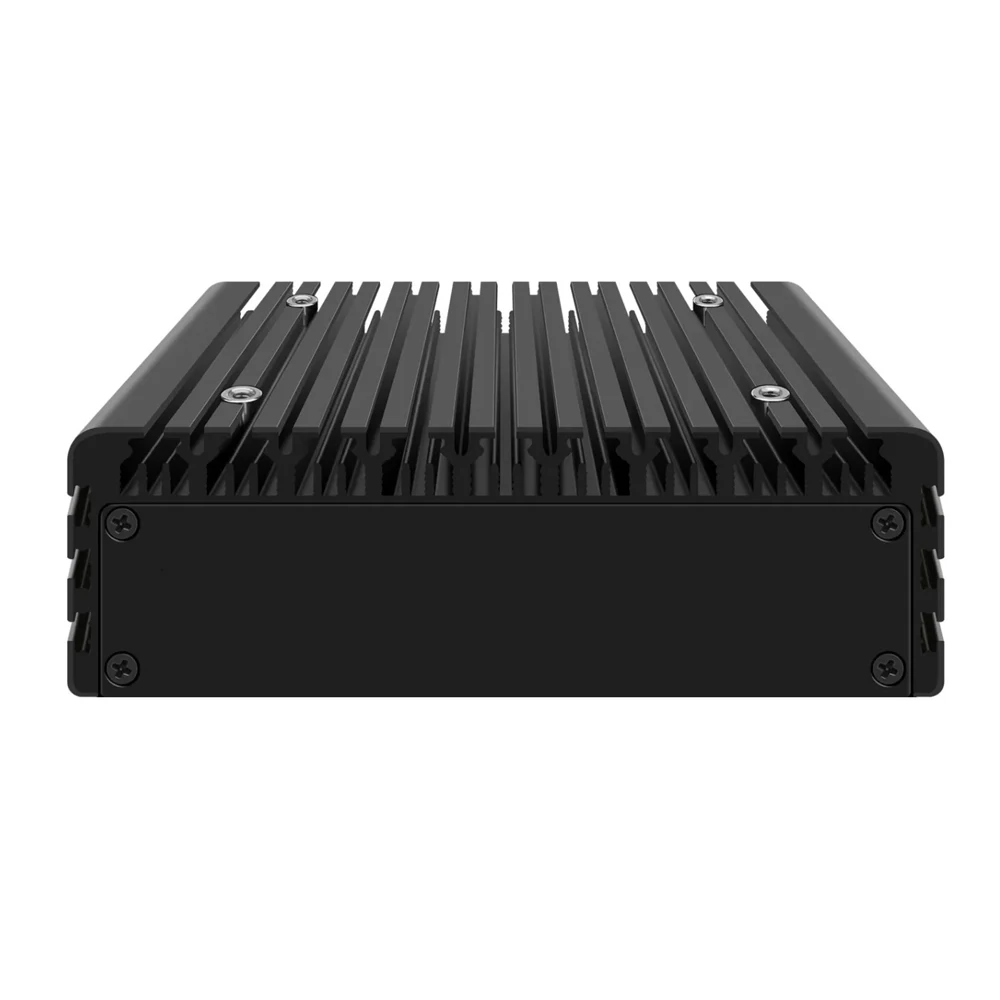 X86 Fanless Mini PC J4125 N4000 J4105 façades Core 2 * i226-V 2.5G Nics Industriel P95.ense Routeur Doux Pare-enquêter Ordinateur NVMe HDMI