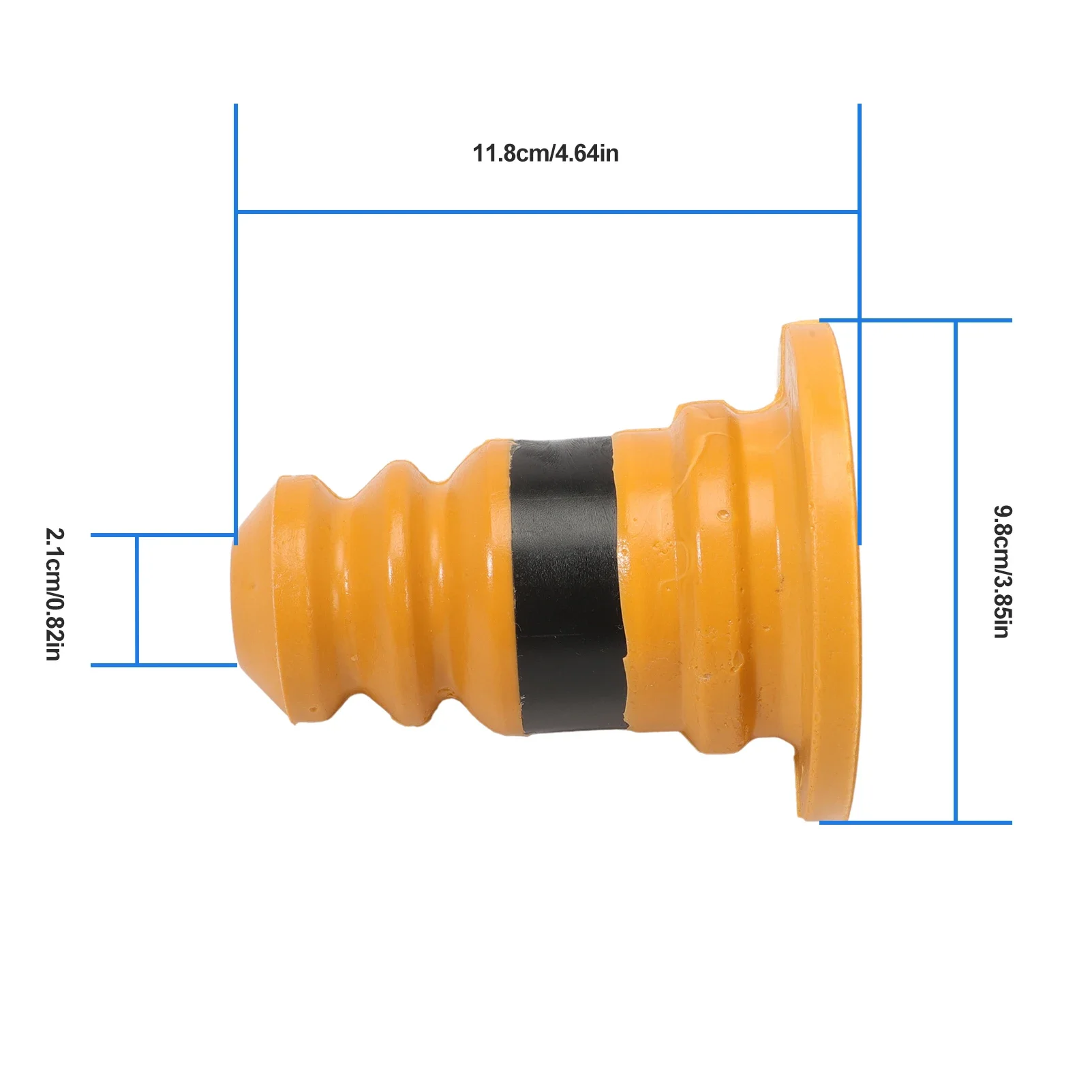 2 PCS Car Suspension Rubber Buffer Bump Stop 516690 A9C013MT For C4 Picasso Berlingo II Partner 5008 Stop Buffer Rear Axle