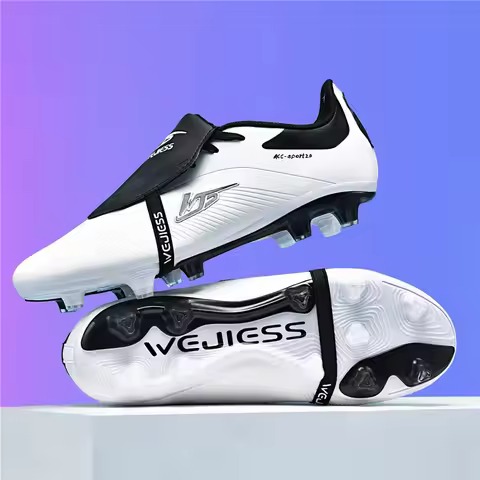 Men Football Shoes Society Professional TF/FG Non Slip Soccer Shoes Casual Sneaker Comfortable Students Training Football Boots