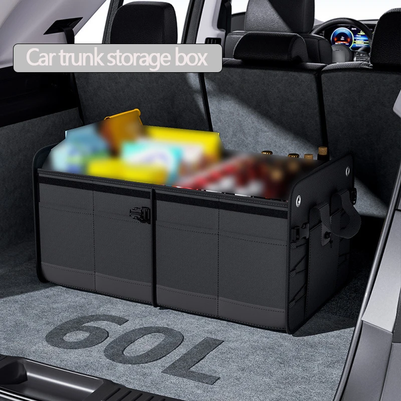 Car trunk storage box Car good things storage box arrangement Tailbox Car with car supplies complete