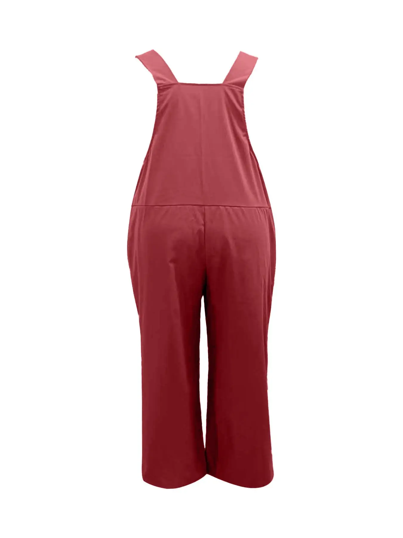 Plus Size 1xl- Solid Color Jumpsuit - Image 6