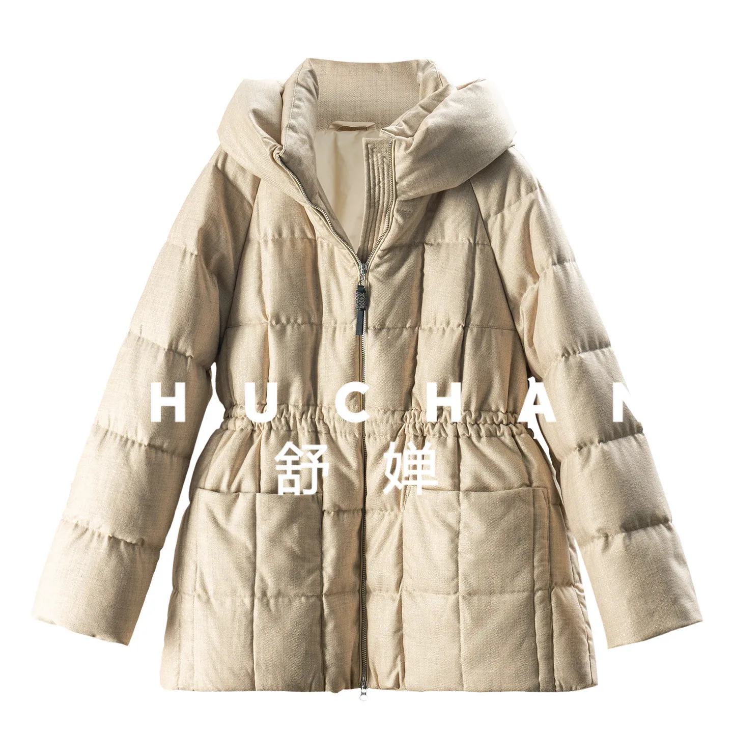 

Containing Silk Wool 90% White Goose Down Jacket Women's 04G7 Abrigos Mujer Invierno 2025 Nuevos De Pluma