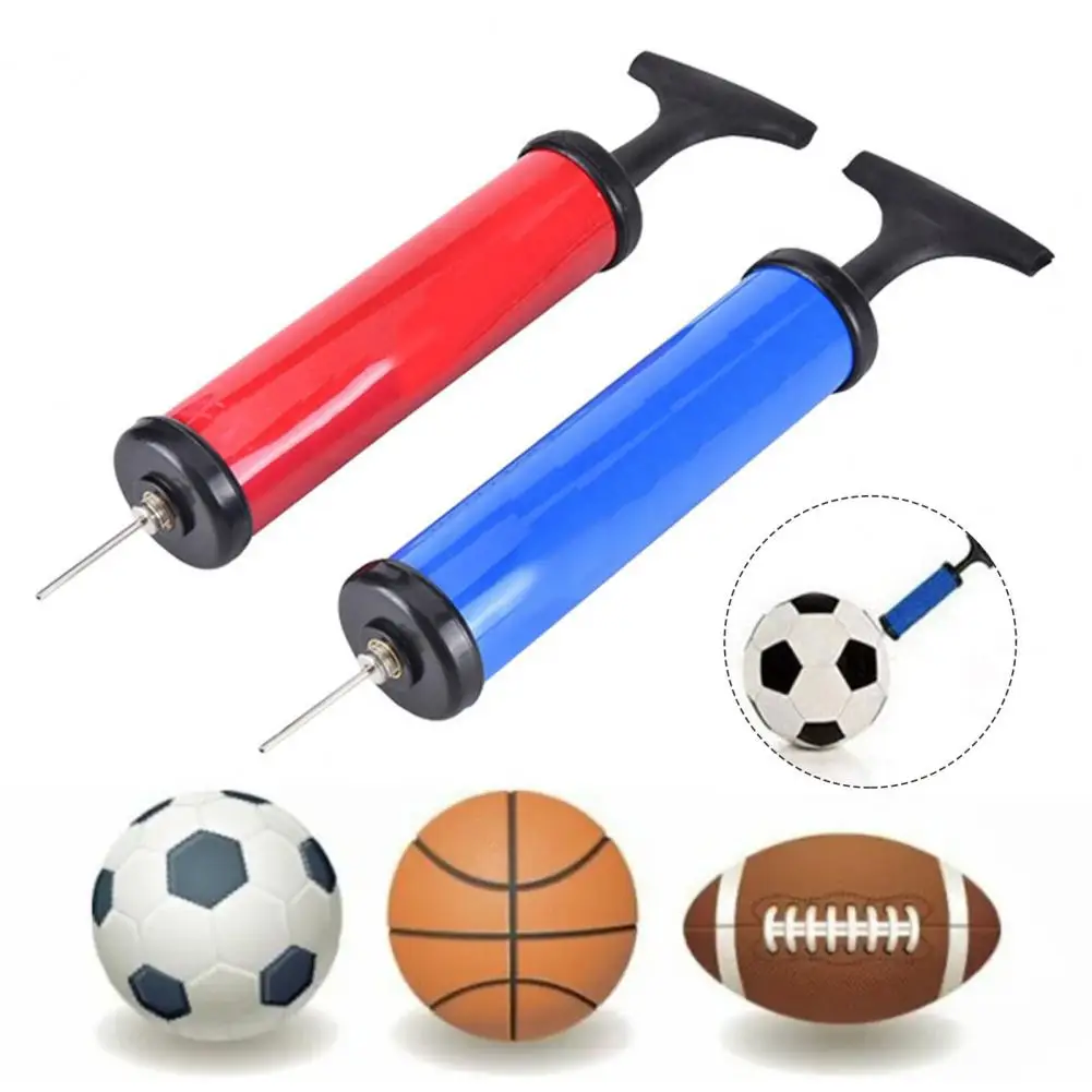 Portable Basketball Pump Ergonomic Basketball Pump with Extension Hose for Fast Inflation of Footballs Volleyballs for Sports