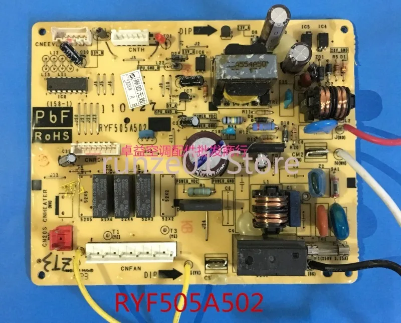 Original heavy industry air conditioning computer board outside the board board RYF505A502