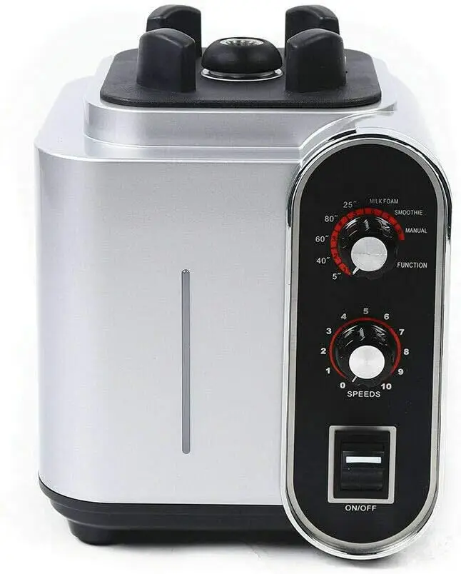 전문가용 조리대 블렌더, 1800W, 10단 속도, 셰이크 및 스무디용 1.5L BPA 또는 PC 프리 용기, 고속 상업용 블렌더