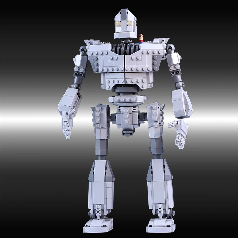 

MOC 2024 New The Iron Giant Robot Building Blocks Set Movie Series Guardian Mecha Bricks DIY Toy For Children Birthday Xmas Gift