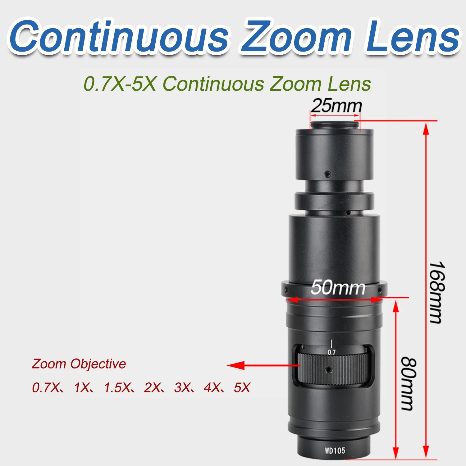 KOPPACE 14X-104X Auto Focus กล้องจุลทรรศน์อิเล็กตรอน HDMI HD 2MP อุตสาหกรรมออโต้โฟกัสกล้อง