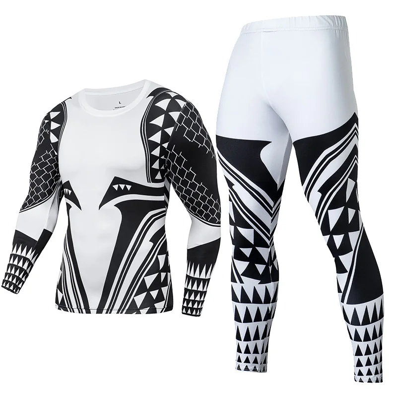 2023 New Arrival Fashion Jogging Training 2 Piece Tracksuit Mens Anti-Pilling Anti-Fading Gym Clothing Funny Cosplay Sets