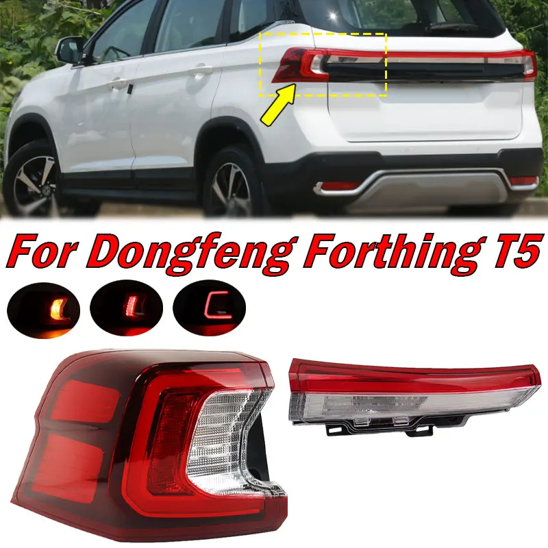 

For Dongfeng Forthing T5 Rear Bumper Tail Light Brake Light Stop Light Warning Light Taillight Signal Lamp Car Light Assembly