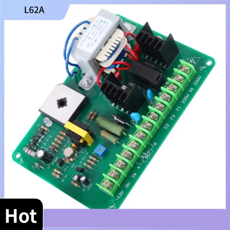 

L62A SCR-08 Плата управления скоростью двигателя постоянного тока 220 В 500 Вт Регулятор скорости для машины для изготовления пакетов
