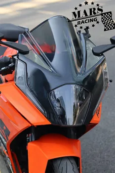 Fits For RC390 RC 390 rc390 2022 2024 2025 Motorcycle Windshield Windscreen Aluminum Kit Deflector