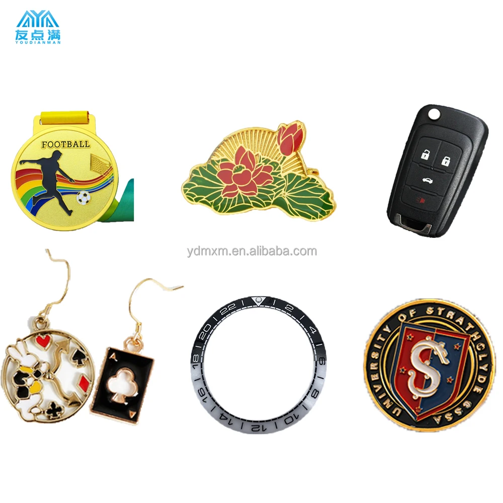 Medaglie di metallo multicolori Trofei Monete di gioielli Macchina da colorare Macchina per dipingere Macchina per erogare