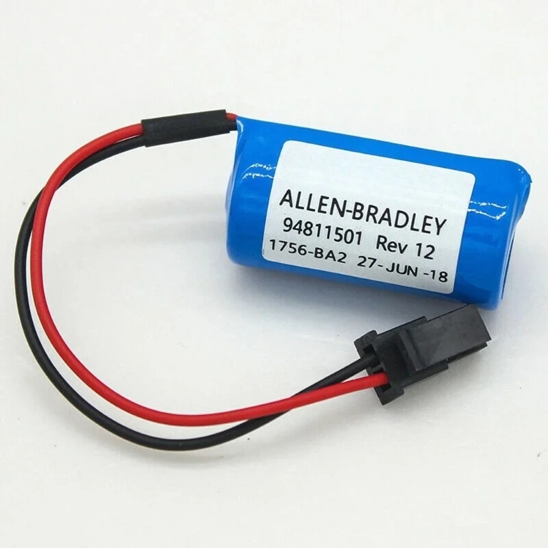 Para allen bradley não-recarregável 3v 1756-ba2 BR2/3a-ab plc bateria 1800mah substituição 5 peças
