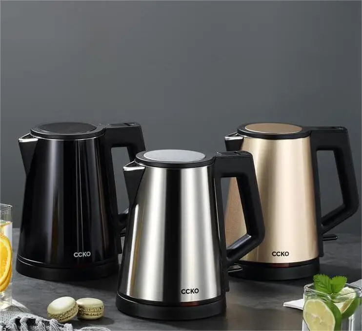

2023 Cordless Stainless Steel Electric Kettle Guest Guess Hotel & Household Use Boutique Wholesale