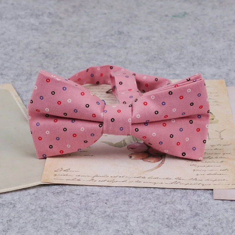 Marke Neue Männer Mode Retro Blume Drucken Bogen Krawatten Für Mann Casual Schule Jungen Katzen Muster Neck Tragen Bowtie Zubehör schmetterling – Detail 8