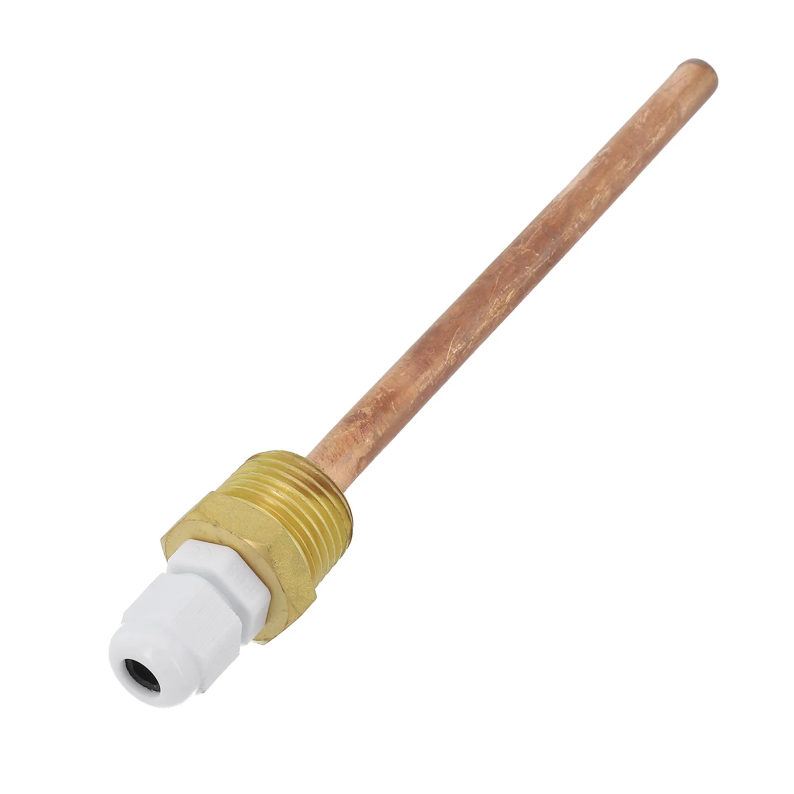 サーモウェル-温度センサー用真ちゅう,保護シェル,太陽光発電,付属品,ネジ1,2g,42〜300mm