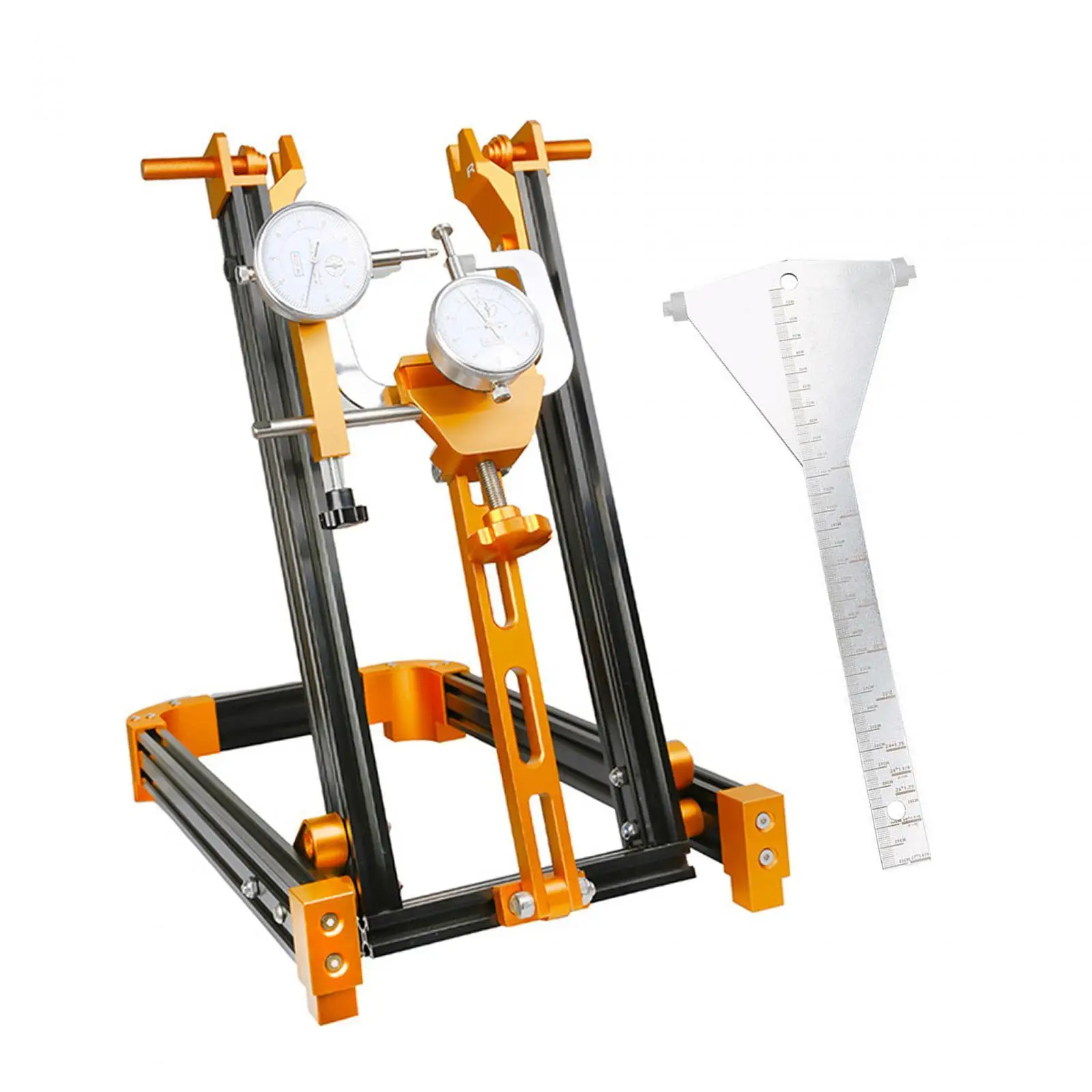 Professional Bike Wheel Truing Stand, Calibration Stand, Durable Bike Wheel Maintenance