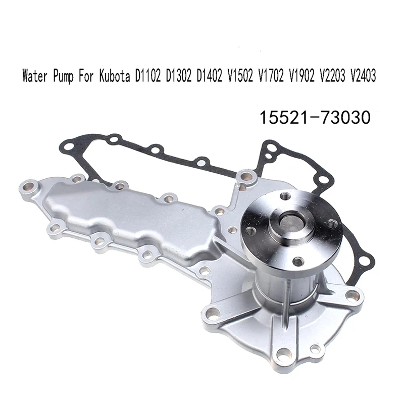 15521-73030 Water Pump Parts For Kubota D1102 D1302 D1402 V1502 V1702 V1902 V2203 V2403