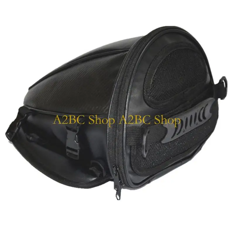A2BC Tear Resistant Quick Release Motorcycle Scooter Rear Bag Organizers Weatherproof Rear Luggage With Ergonomic Design