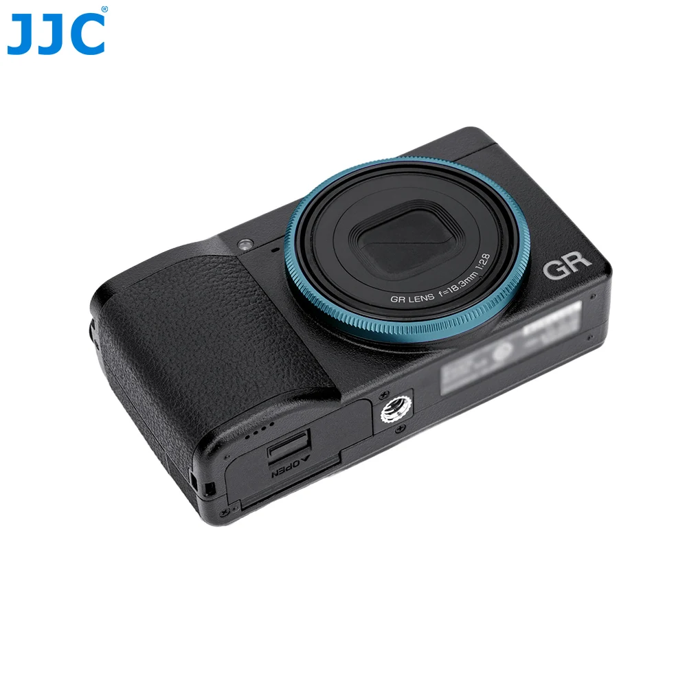 

JJC Metal Lens Decoration Ring For Ricoh GR IV GRIV GR4 Replaces GN-3 Lens Decoration Lens Ring Ricoh GR IV Camera Accessories