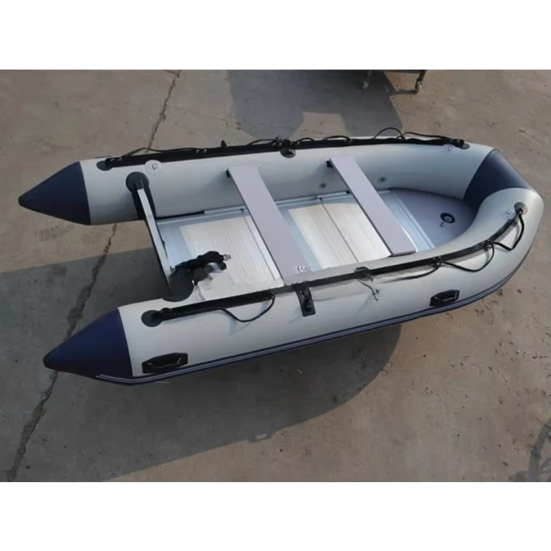Надувная лодка 320, электродвигатель с алюминиевым полом