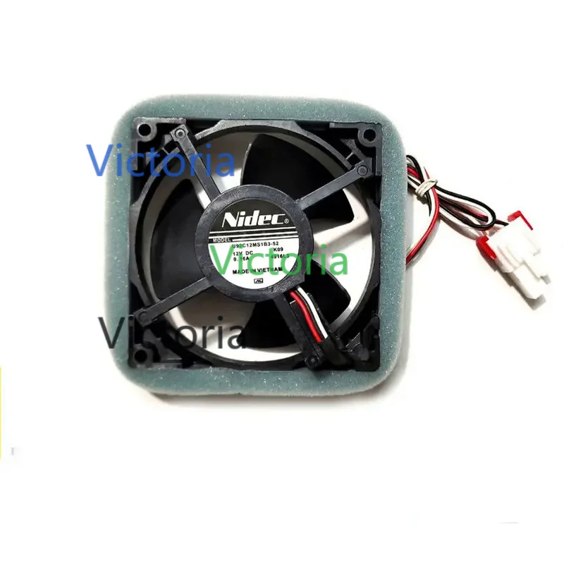 Cooling fan U92C12MS1B3-52 for Samsung Refrigerator Nidec DA81-06013A 12V 0.16A