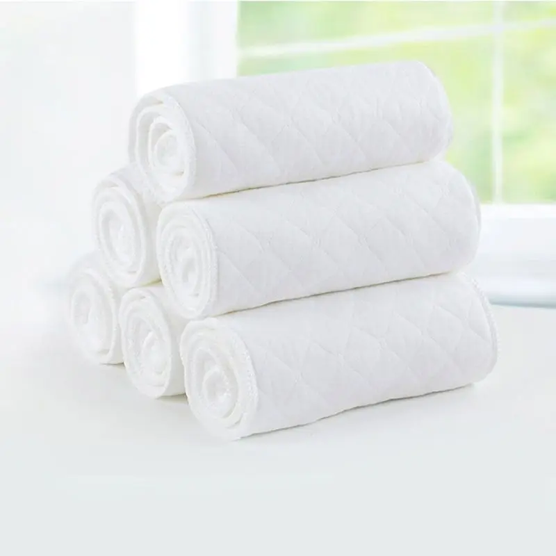 

10 шт., 100% хлопок, белые ABDL, экологические хлопковые подгузники для взрослых и детей, моющиеся подгузники, чехол DDLG, дышащие герметичные трусики