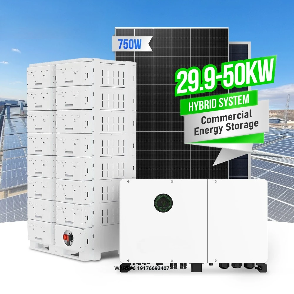All-in-One Solar System Full 30Kw 35Kw 40Kw 45Kw 50Kw Hybrid Solar System Kit