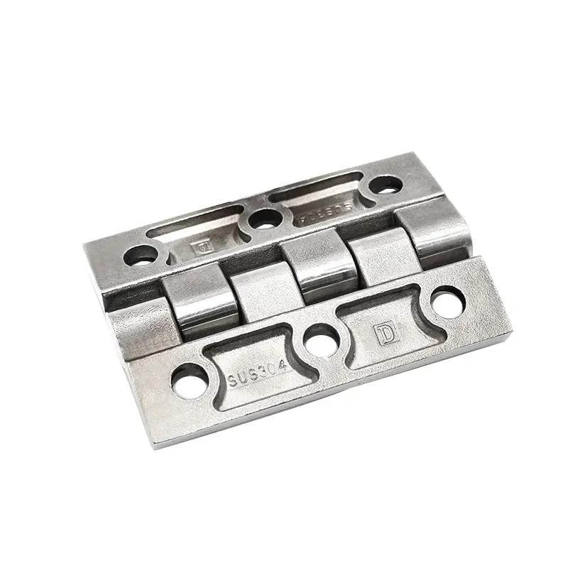 Stainless Steel Industrial Heavy Hinge CL226-5 Hinge 90*59 Thickened Switchboard Hinge Six Knots Cabinet Door Hinges