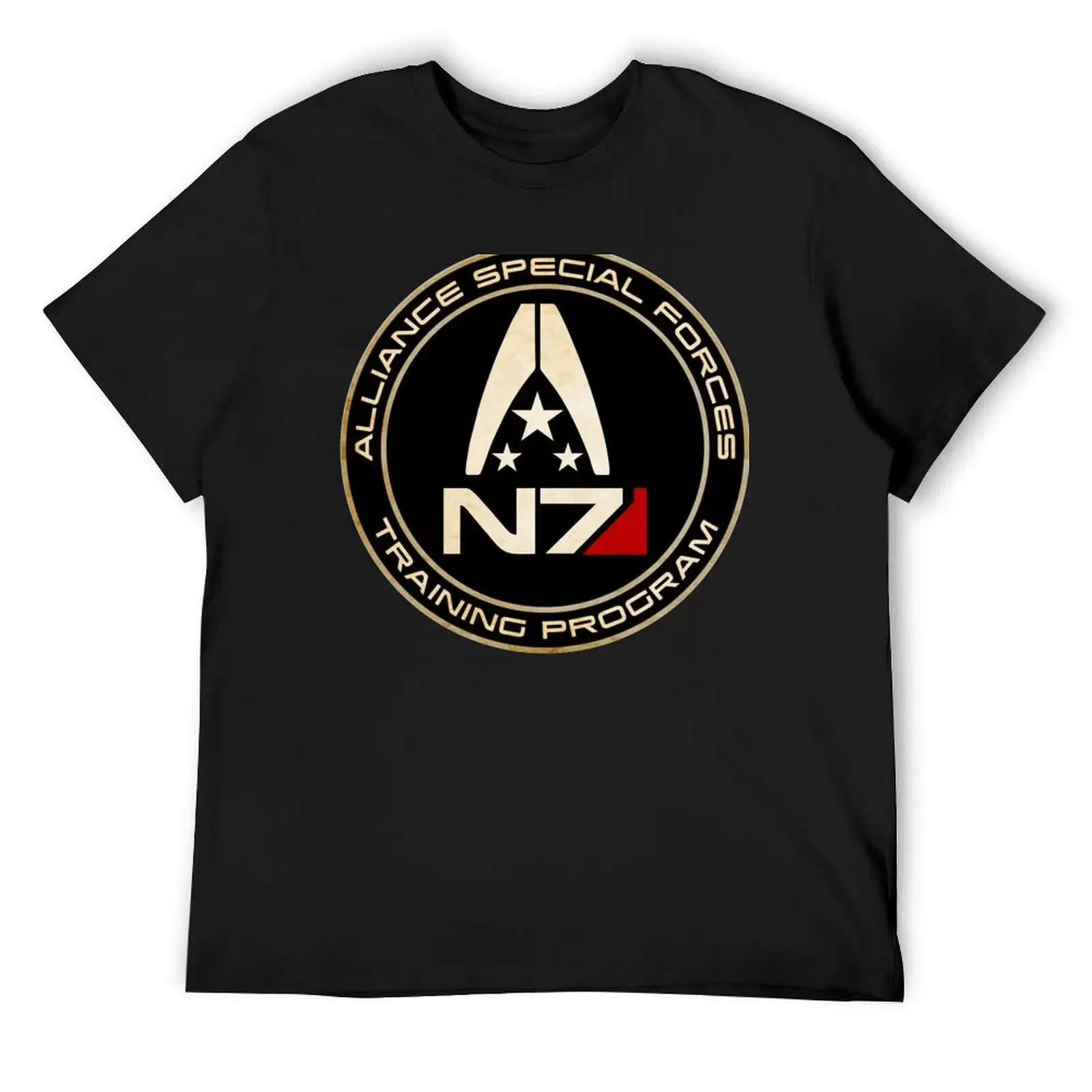 

Mass Effect N7 vintage T-Shirt customizeds plus size tops mens shirts graphic tee