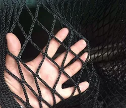 Black Soccer Backstop Net, Solid Golf Ball Hitting Netting ,Sports Practice Barrier Net,Garden Net Balcony Protection Safe Net