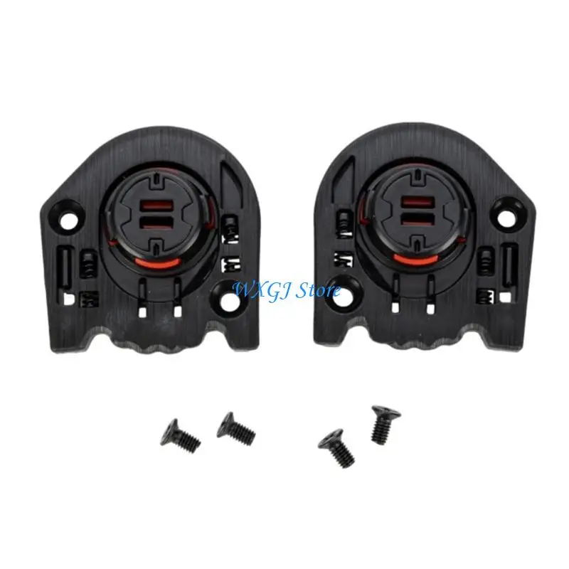 

37JE Helmet Visored Locking Base Durability Plastic Construction Effortless On Design