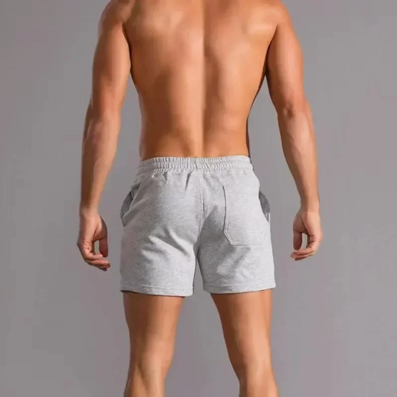 TEW Męskie, przystojne, codzienne, szybkoschnące spodenki R-rossi Valentino, czarne, uniwersalne spodnie sportowe do joggingu i fitnessu