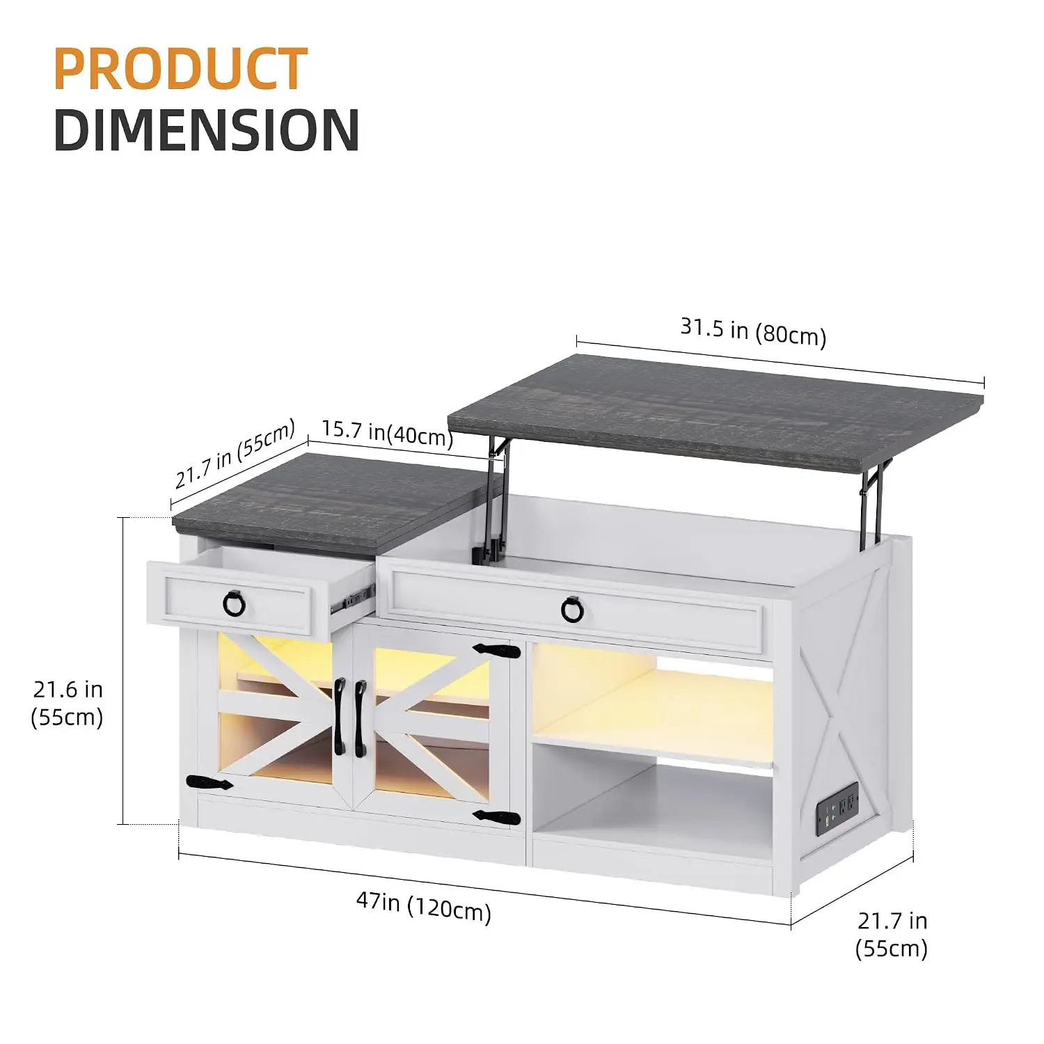 Thumbnail 2 - #13 Cheap Lift Top Coffee Tables Worth Buying