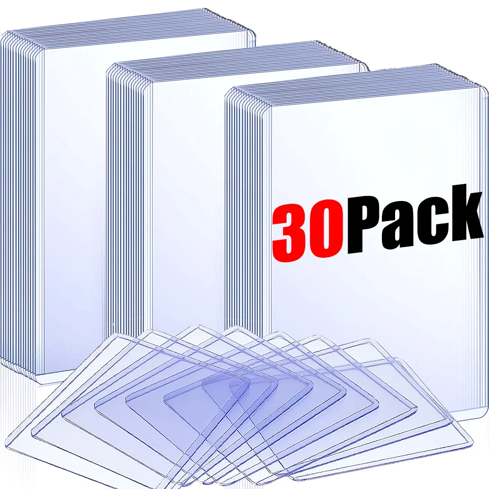 

Прозрачный чехол для фотокарты Toploader Kpop Idol, ПВХ, с защитой от царапин, «сделай сам», игровая торговая карта, HD фото, пластиковый держатель для сбора, домашнее хранение