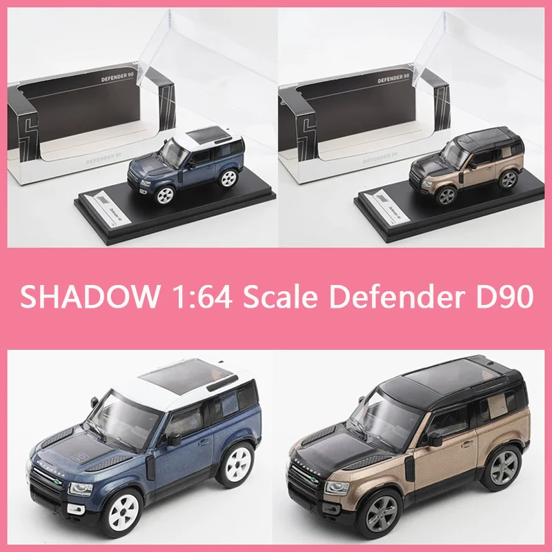 

SHADOW 1:64 Scale Defender D90 Alloy Simulation Car Model Collection Decorated Holiday Gifts Toys Souvenir Static Display